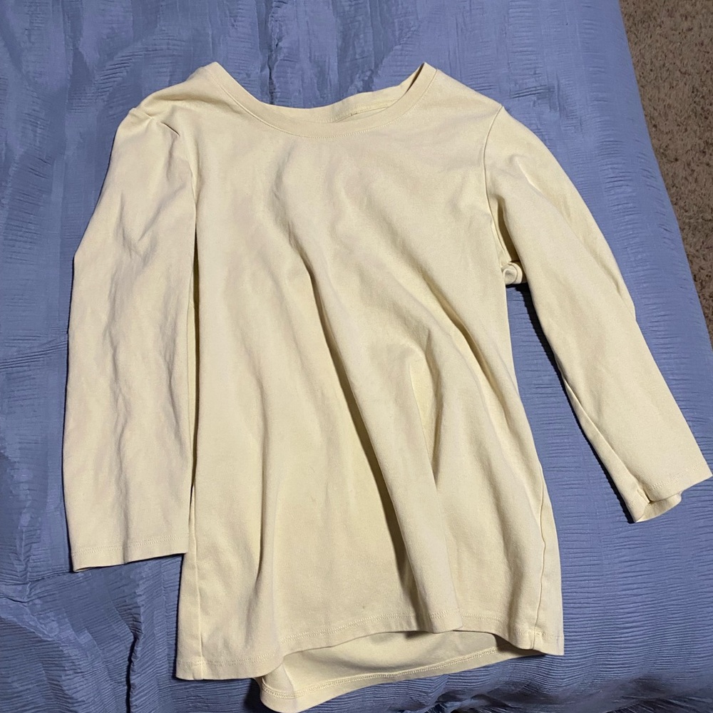Yellow shirt